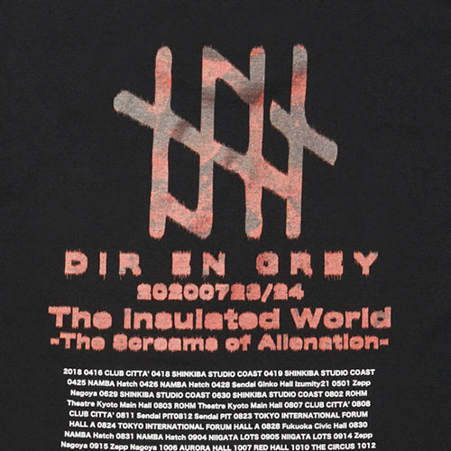 -The Screams of Alienation- 詩踏みTシャツ