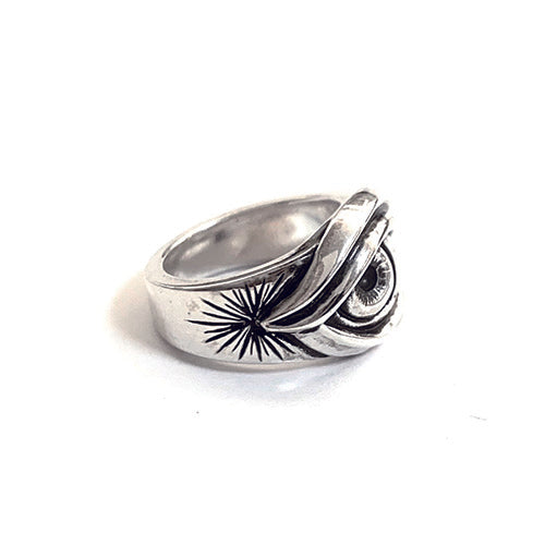 EYE PINKIE RING Silver 925