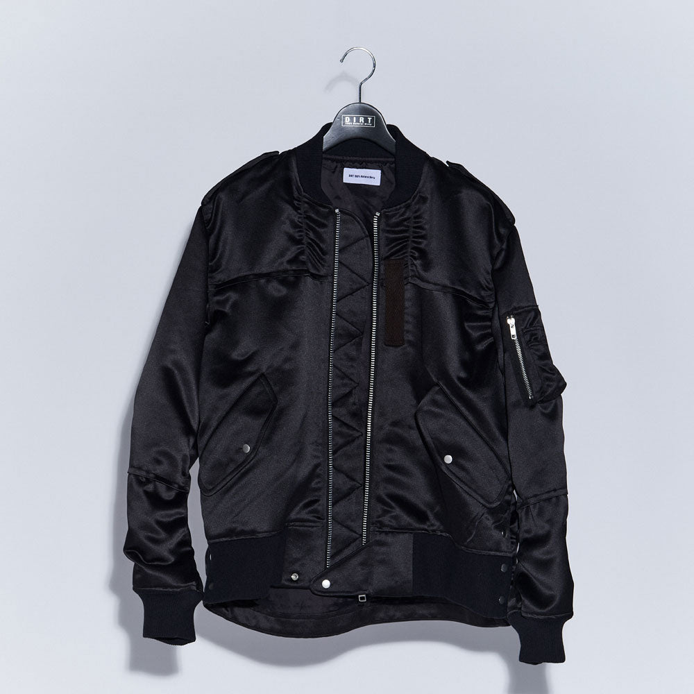 2022AW collection MA-1 Blouson BLACK | GALAXY BROAD SHOP