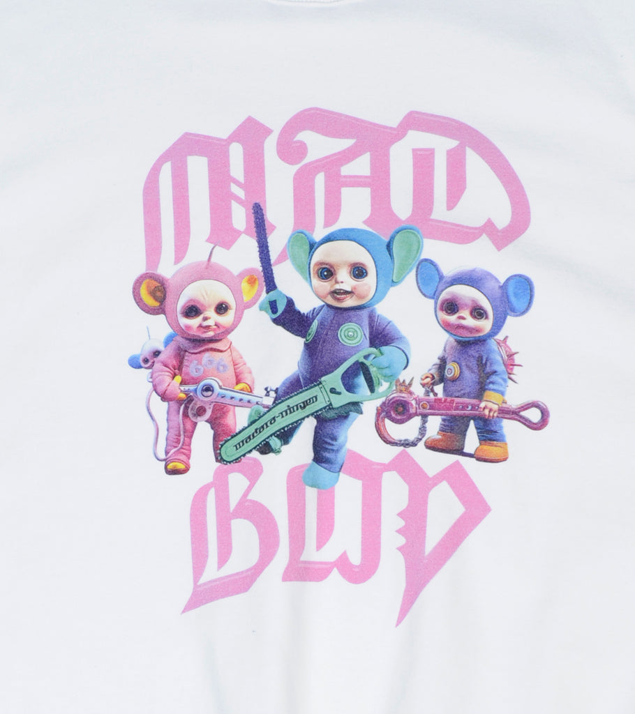 MAD BOY SWEAT White