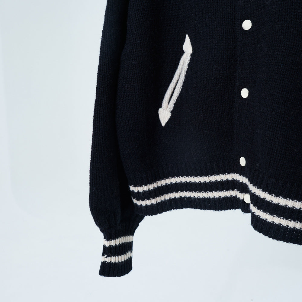 2024AW collection Bulky Knit Jumper BLACK