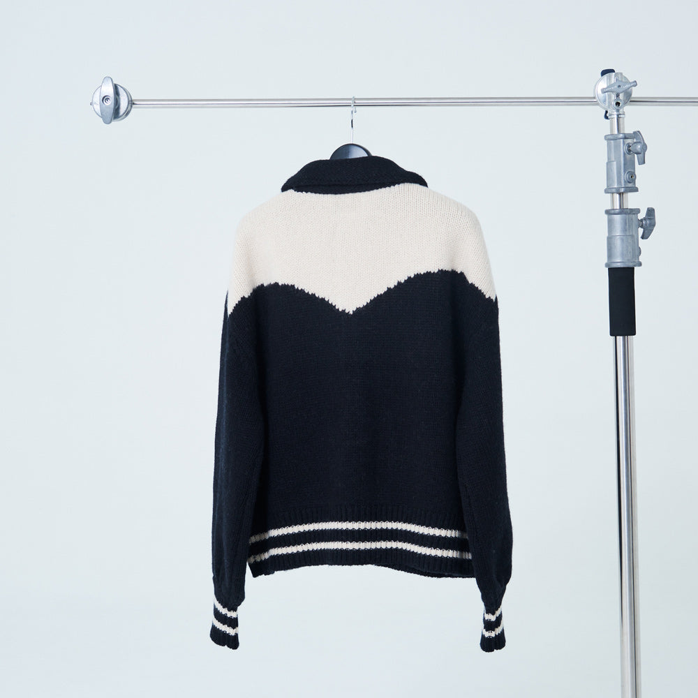 2024AW collection Bulky Knit Jumper BLACK