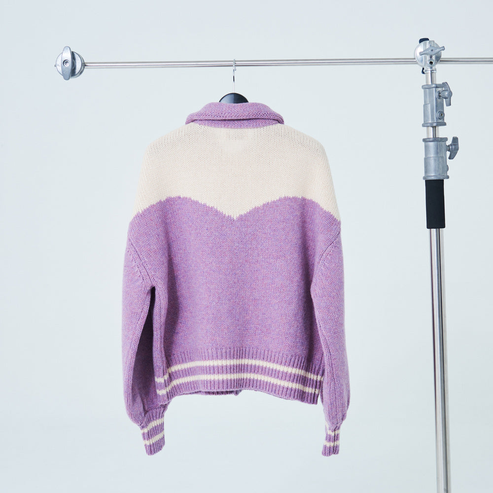 2024AW collection Bulky Knit Jumper LAVENDER